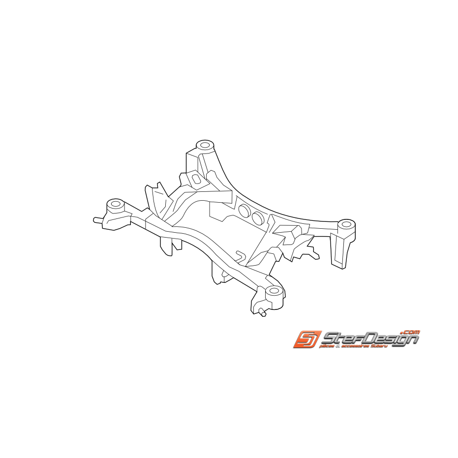 Berceau arrière WRX 08-11 Berceau arrière WRX 08-11
