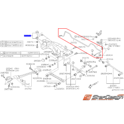 Barre stabilisatrice arrière origine SUBARU WRX 09-11