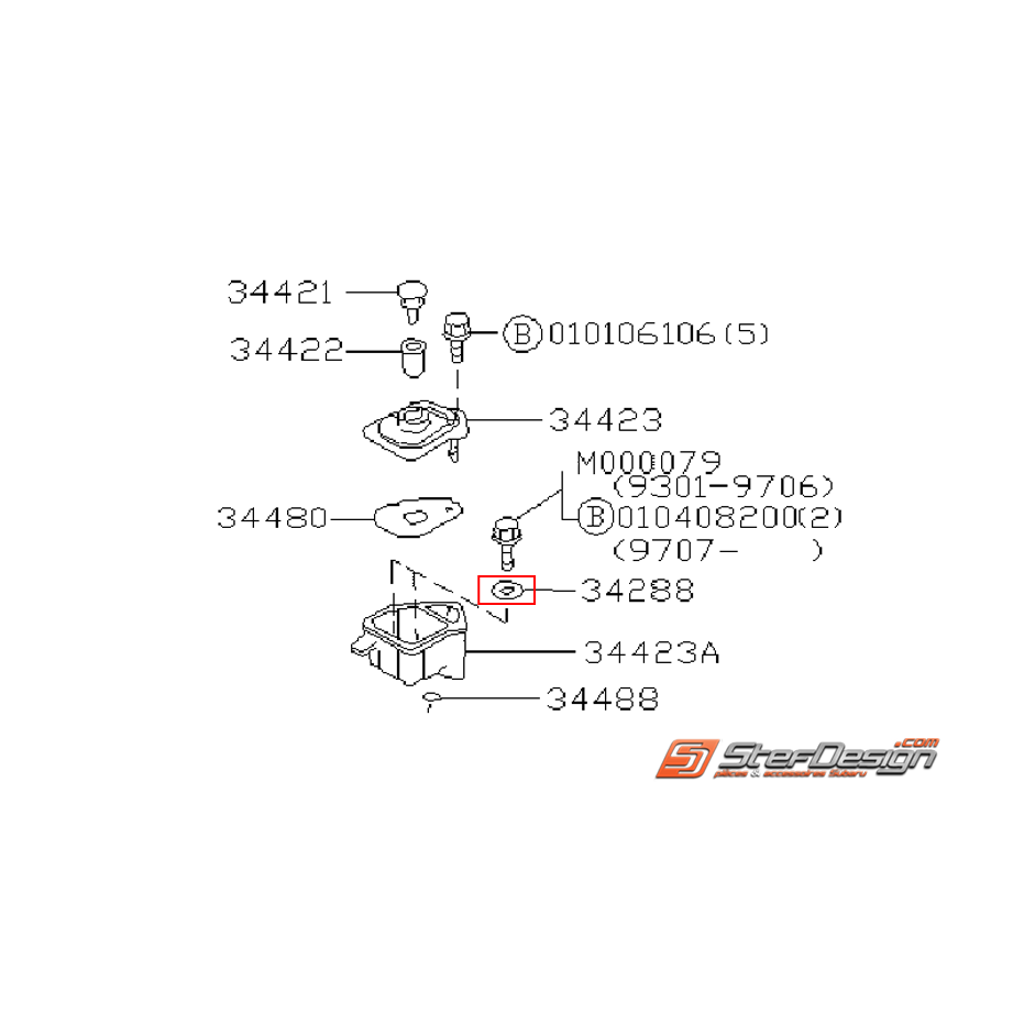 Joint réservoir direction assistée GT 97-00 Joint réservoir direction assistée GT 97-00