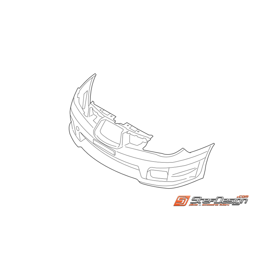 Pare-choc avant 2.0L R 06-07