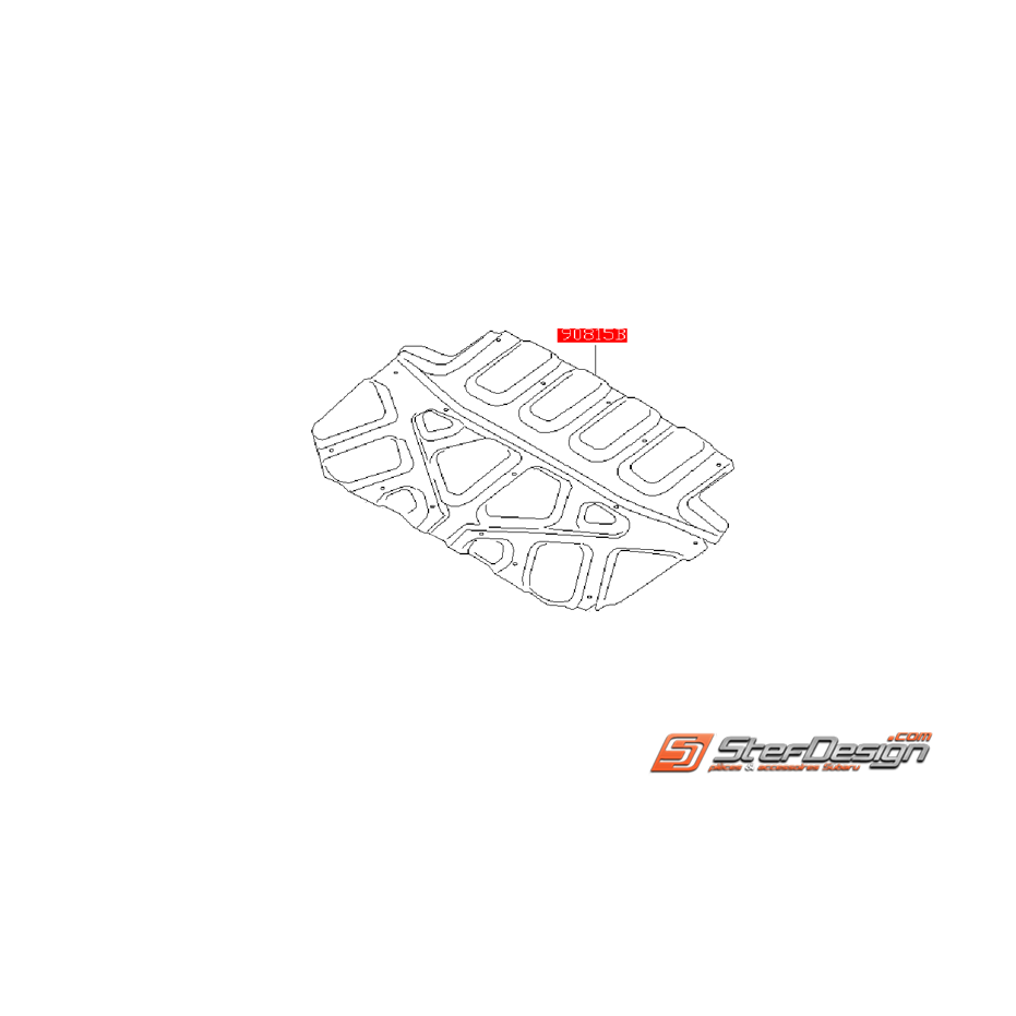 Isolant sous capot WRX/STI 03-05