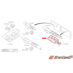 Interrupteur lève vitre gauche porte avant WRX/STI 05-06