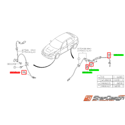Vis de fixation capteur ABS avant/arrière origine subaru WRX/STI 08-14