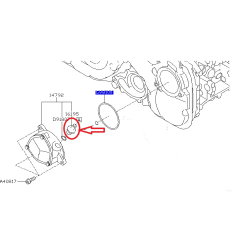 Soupape de pompe à vide legacy outback 2.0 Diesel 