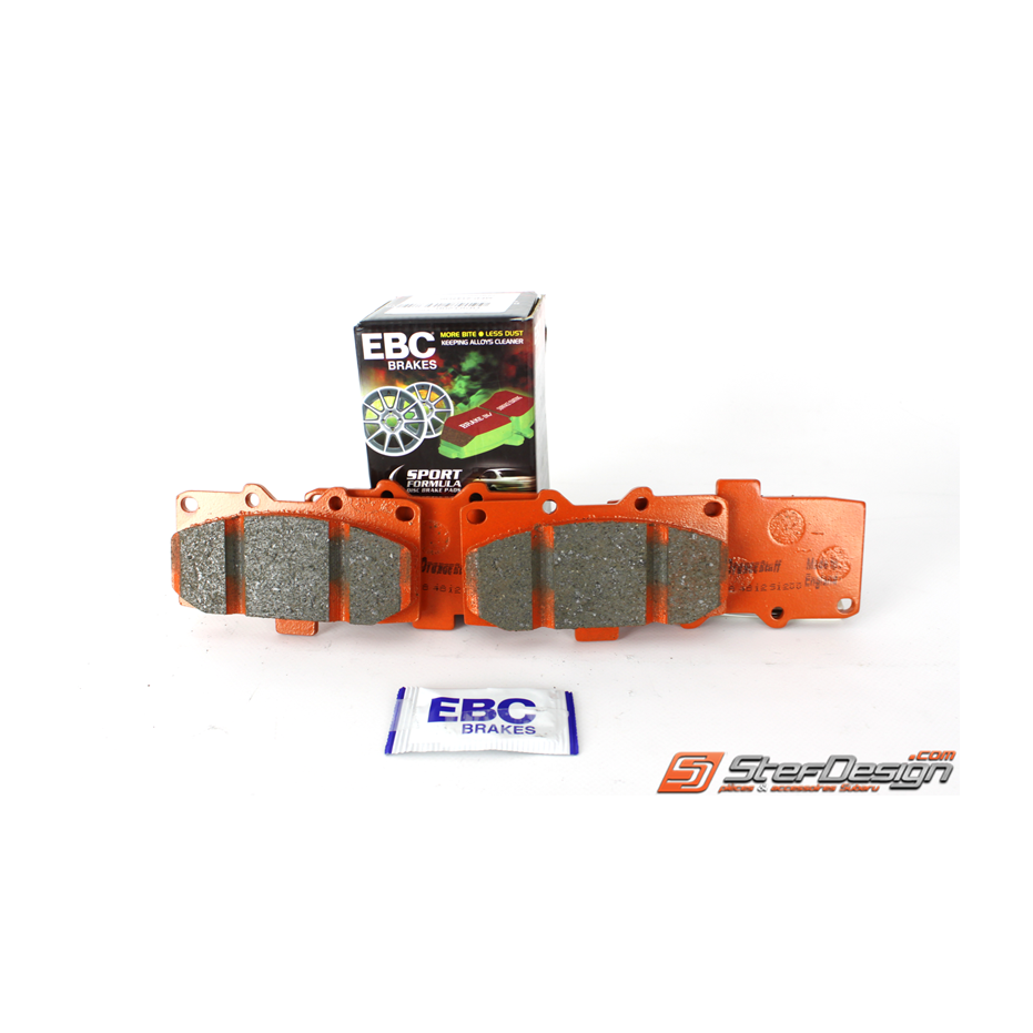 Kit plaquettes avant EBC SUBARU GT 99-00 et WRX 01-07