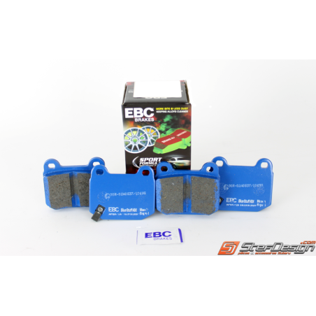 Kit plaquettes arrière EBC subaru STI 01-16