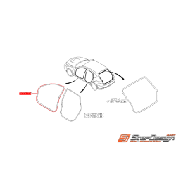 Joint de porte interne de porte avant WRX/STI 08-14