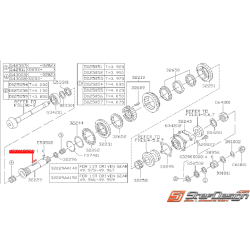 Grosse clavette d'axe arbre secondaire GT 99-00