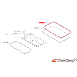 Joint d'étanchéité de toit ouvrant GT 93-00