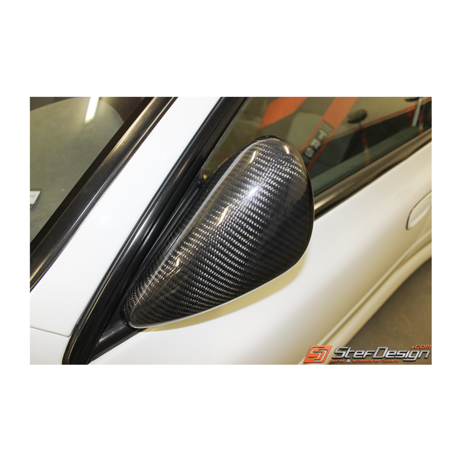 Rétroviseurs carbone WRC  impreza GT