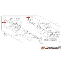 Circlips de cardan arrière STI 08-14
