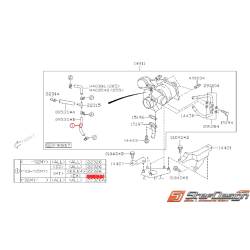 Restricteur 1mm T de turbo WRX 03-05
