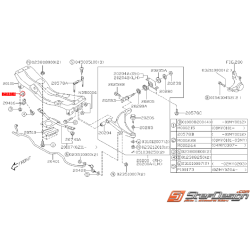 Silent bloc de barre stabilisatrice avant WRX/STI 01-07