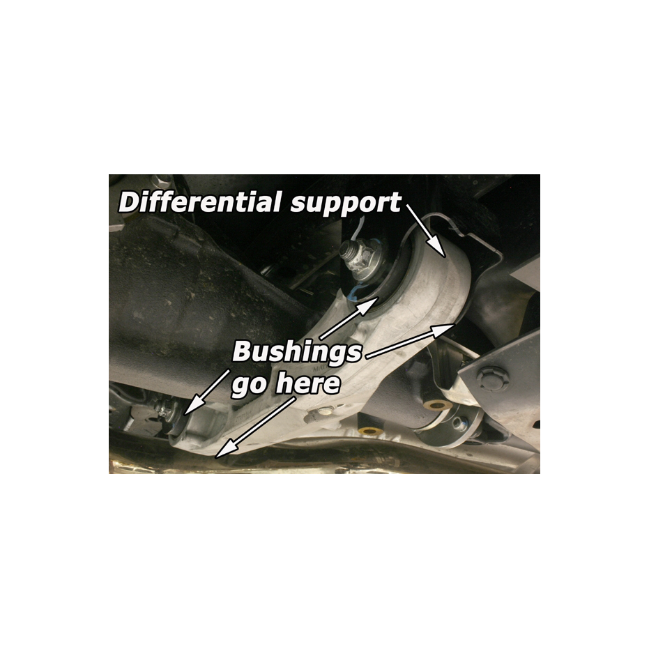 Silent bloc de pont PERRIN WRX/STI 08-14