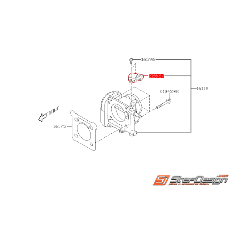 Capteur de pression map subaru WRX/STI 06-07