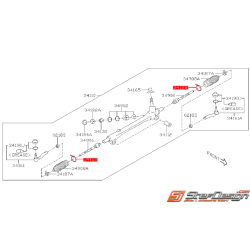 Collier soufflet de cremaillère de direction SUBARU BRZ / TOYOTA GT 86