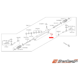 Silent bloc de crémaillère de direction BRZ - TOYOTA GT 86