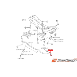 Links avant de barre stabilisatrice avant WRX/STI 01-14 LEGACY 2003