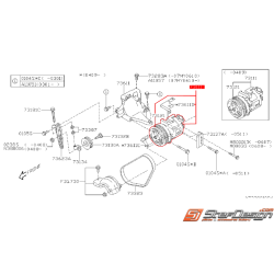 Compresseur de climatisation origine subaru Forester 01-05