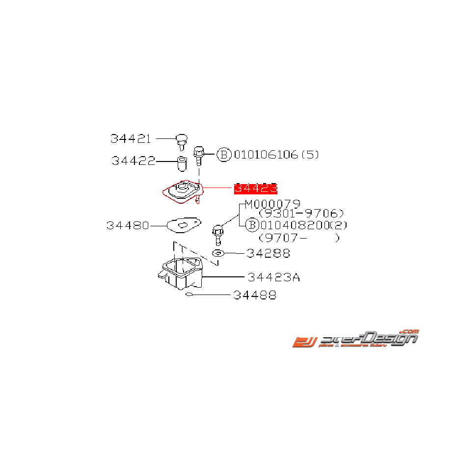 Couvercle de bocal de liquide direction assistée GT 97-00 Couvercle de bocal de liquide direction assistée GT 97-00