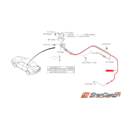 Cable d’ouverture de coffre WRX/STI 01-07