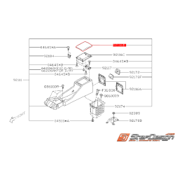 Couvercle de console centrale WRX 2002 Break