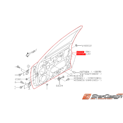 Porte avant SUBARU WRX/STI 08-14