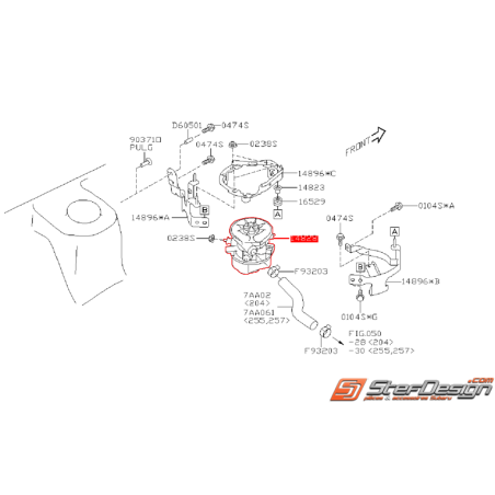 Pompe a air SUBARU WRX 06-07