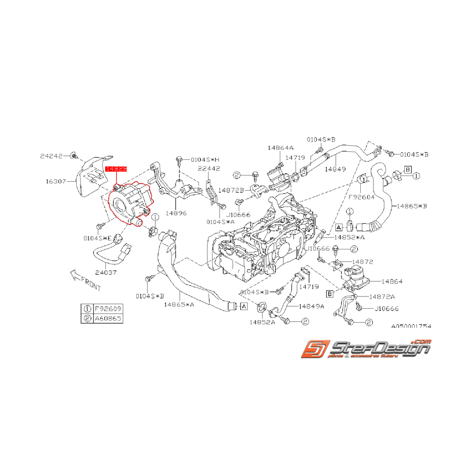 Pompe a air WR/STI 08-14