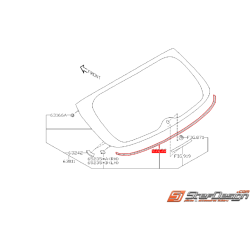 Joint caoutchouc hayon SUBARU WRX/STI 08-14