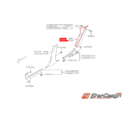 Garniture intérieur de banquette arrière WRX/STI 01-07
