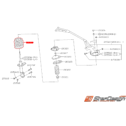 Ressorts amortisseurs avant origine SUBARU GT 98-00