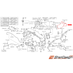 Durite d'air papillon d'admission Subaru Diesel 09-10 XV 2012
