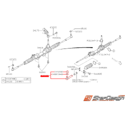 Rotule de direction origine SUBARU GT 93-00 WRX/STI 01-19