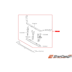 Face avant complet SUBARU STI 08-10