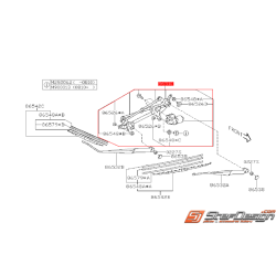 Moteur et mécanisme d’essuie glace SUBARU WRX/STI 08-14