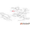 Silents bloc arrière de crémaillère de direction WRX/STI 01-04 FORESTER 2000