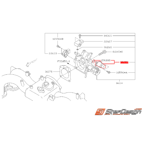 Actuateur de ralenti origine SUBARU FORESTER 2002