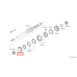 Pignon de 3ème boite 6 vitesses SUBARU STI 02-05