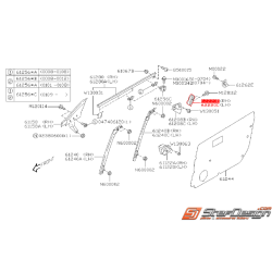Guide de vitre de porte avant WRX/STI 01-07
