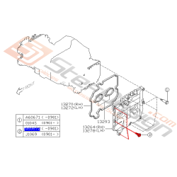 Vis de couvre culasse STI 08-09