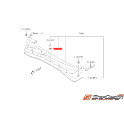 Clip baie de pare brise SUBARU WRX/STI 08-16