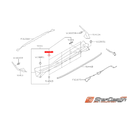 Clip baie de pare brise STI 15-16 BRZ/TOYOTA GT 86