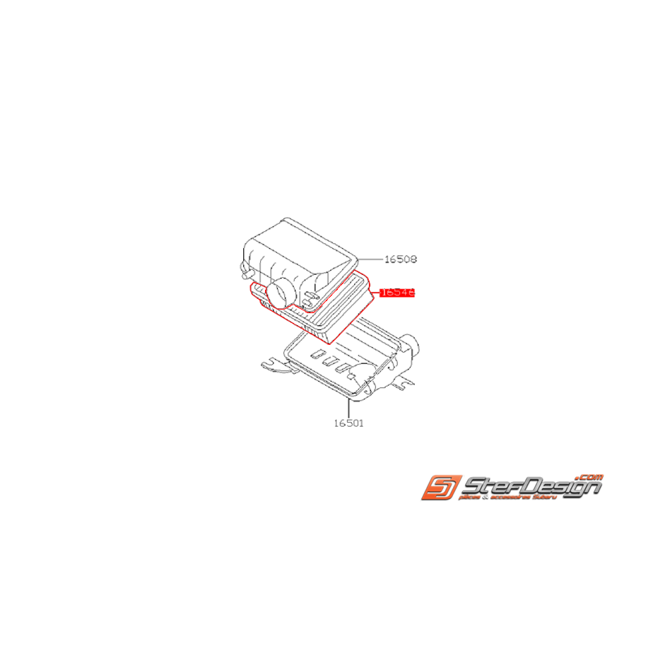 Filtre a air origine SUBARU VANILLE