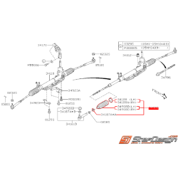 Kit de réparation de soufflet de crémaillère SUBARU WRX/STI 05-07