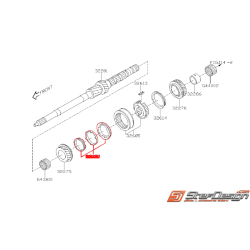Jeu de synchronisation 3ème boite 6 vitesses SUBARU STI 06-16