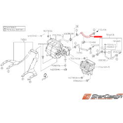 Durite de sortie de chauffage SUBARU WRX/STI 08-14