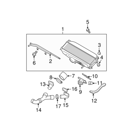 Dump valve subaru forester 2.0 et 2.5 xt 03/05