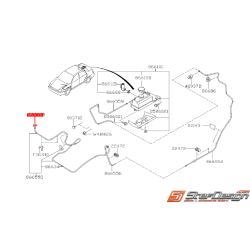Gicleur de système de refroidissement d'échangeur SUBARU STI 01-07