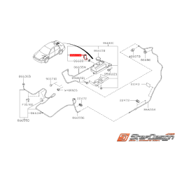 Pompe de système de refroidissement d'échangeur SUBARU STI 01-07